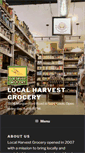 Mobile Screenshot of localharvestgrocery.com